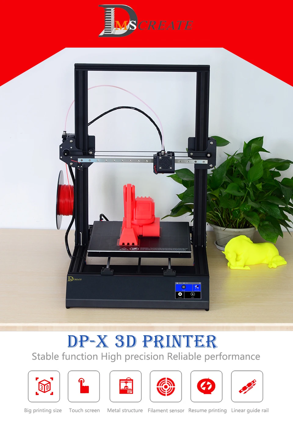 dp-x 3d printer-1