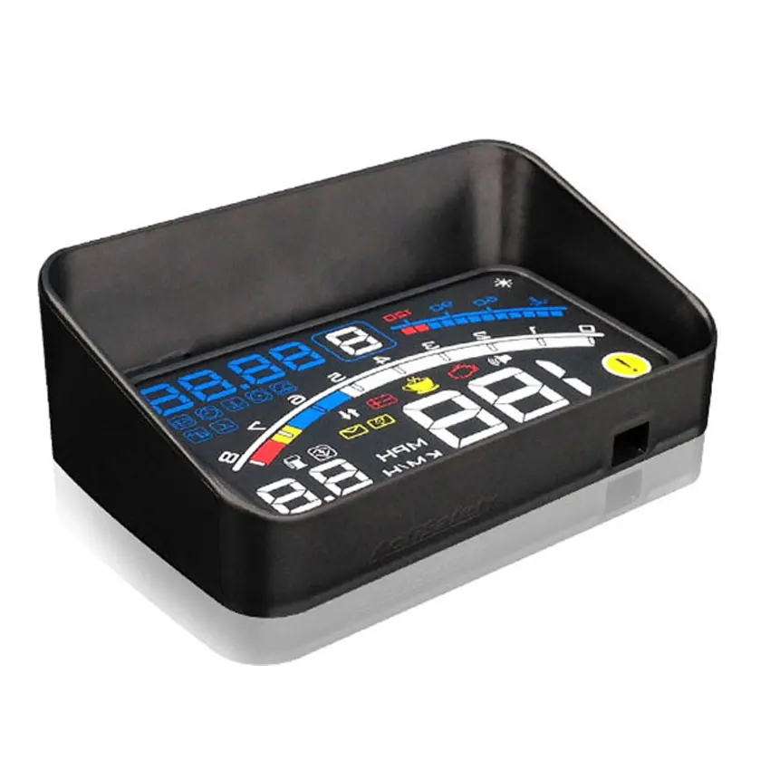 ActiSafety 2017 HUD Head up Car Projector Car Styling Reader Speed Self-adaptive Car Fuel etc Parameter Display Alarm System