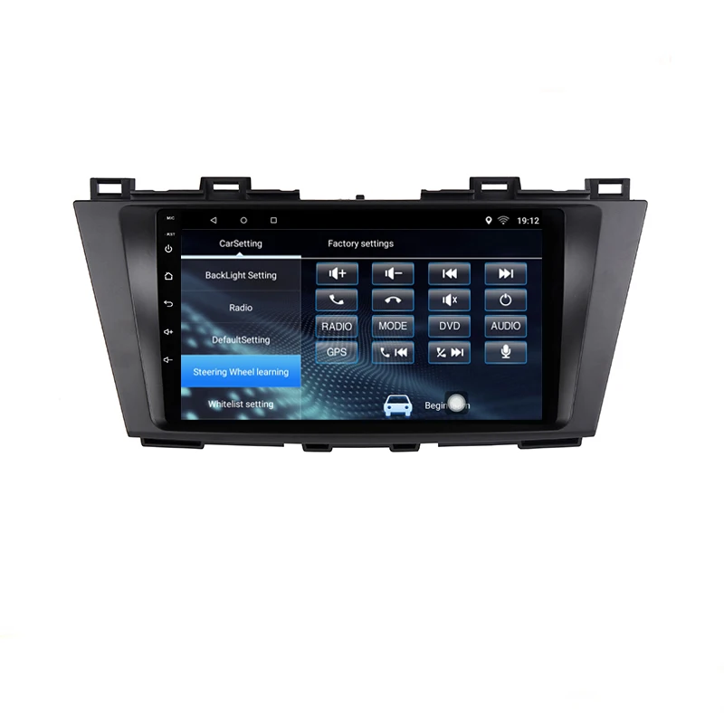 Sale 9" 2G RAM 32G ROM Android Car DVD Video Player GPS for Mazda 5 2009 2010 2011 2012 2013 car Radio audio stereo headunit wifi 20