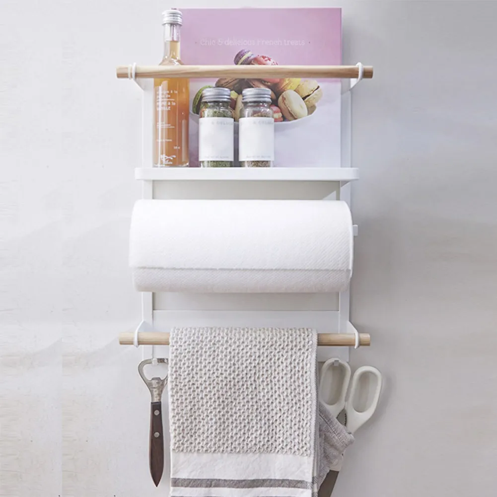 Домашний белый фарфоровый ящик для яиц-стойка для холодильника бумажное полотенце настенные столовые приборы хранение мусора крюк для хранения кухня стеллаж для хранения