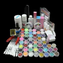 BTT-83Acrylic лак для ногтей кисть клей блеск порошок УФ гель набор инструментов Комплект наконечник