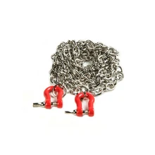 1 xShackles крючки цепи для RC 1/10 весы осевой SCX10 D90 автомобиль гусеничный Замена