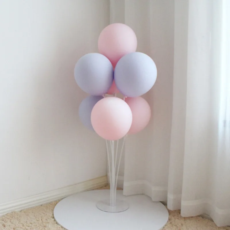  Balloon Stand Kit Clear Tabletop Balloon Holder for Birthday Party and Wedding Decorations Opening 