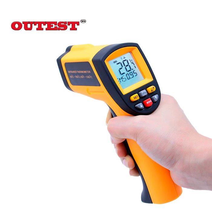 

Digital IR infrared thermometer GM700 Non contact infrared thermometer laser thermometer gun -50~700C