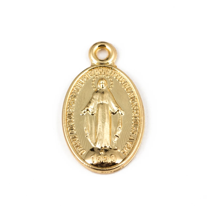 

Beads Snaps Jewelry Diy Chains Metal 2018 Hot Selling Factory Direct Sale Of Jesus Mary Religious Cross Charms Pendant . C128