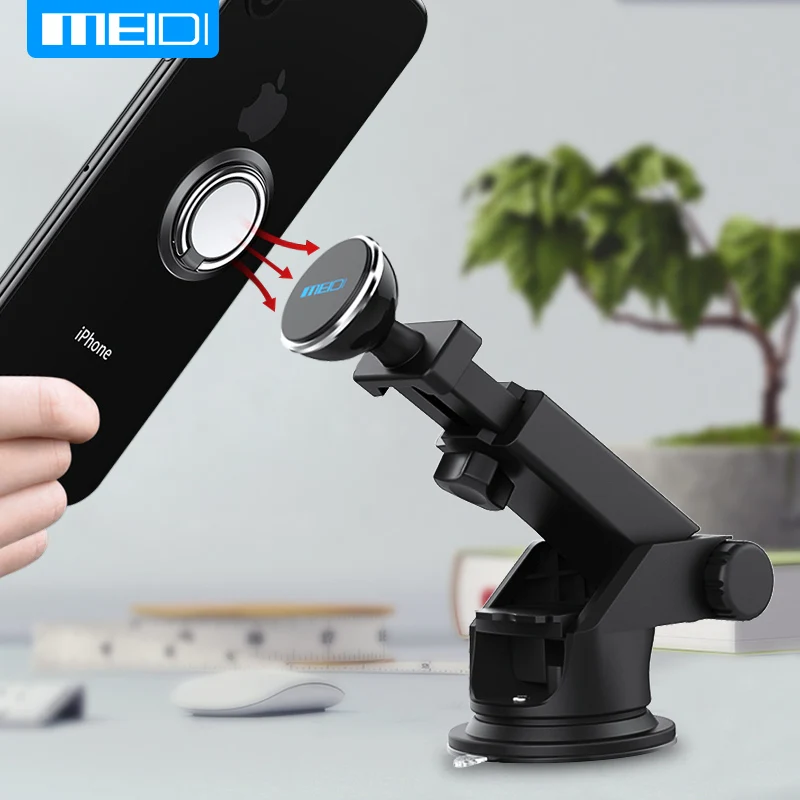 

MEIDI GPS Stand For Car Magnetic Mount Phone Holder Use in Car and Home Combination Kit Magnetic Stand For Mobile Phone GPS