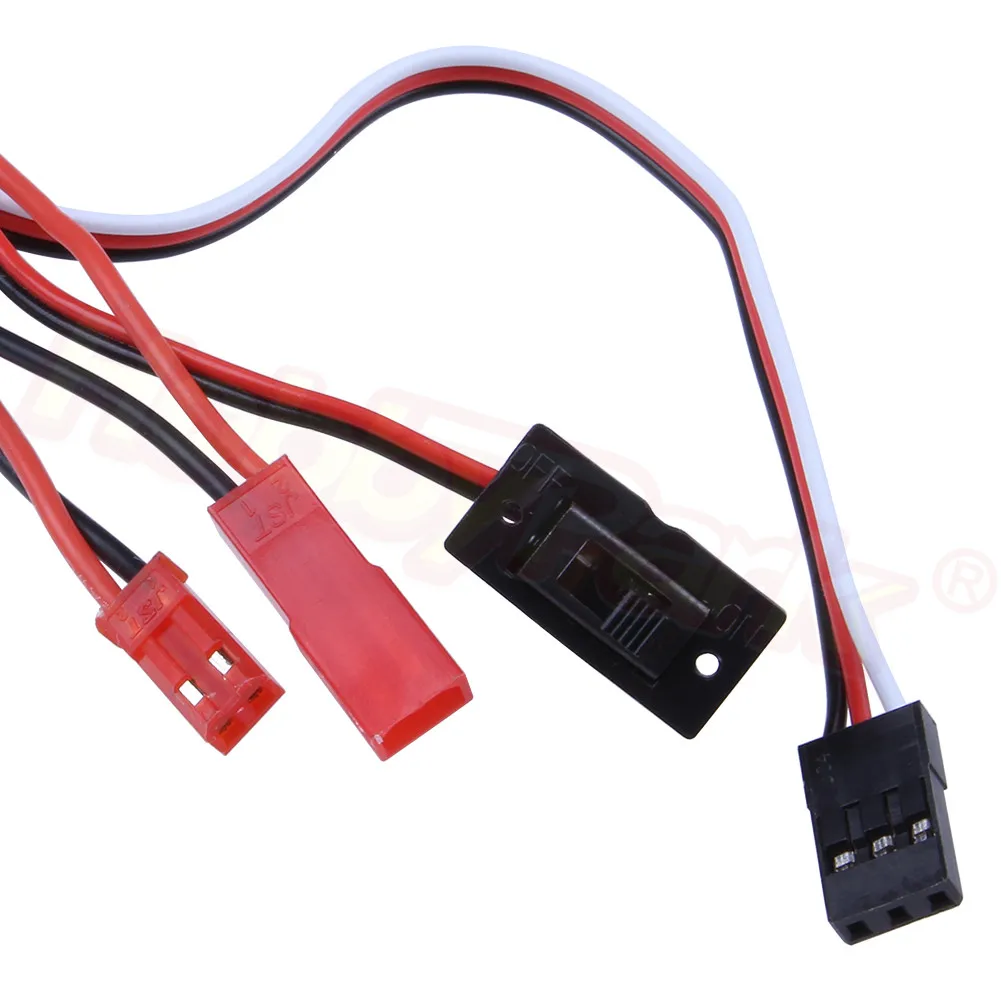 30A ESC Матовый регулятор скорости для 1/12 1/16 1/18 1/24 RC автомобиль военный грузовик