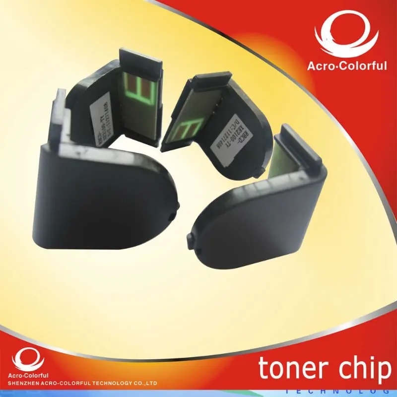 

Compatible DP 2100 3210 color printer toner cartridge reset chip for Xerox Docuprint 3210
