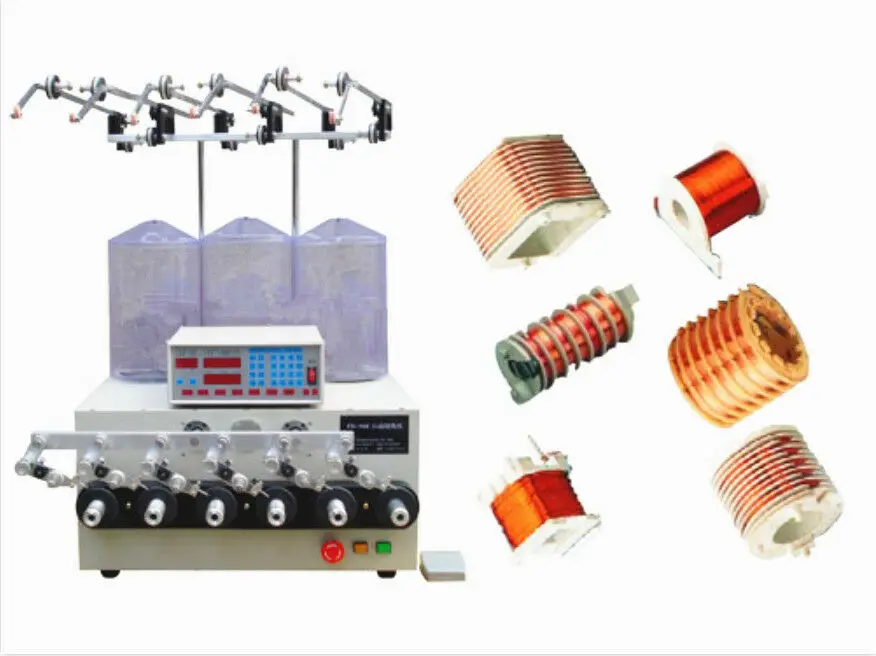 6 оси компьютер с ЧПУ автоматические катушки трансформатор обмотки машины Одежда высшего качества