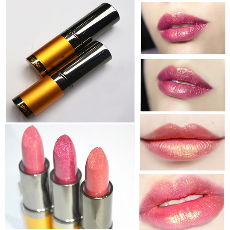 Online Buy Wholesale shimmer pink lipstick from China shimmer pink
