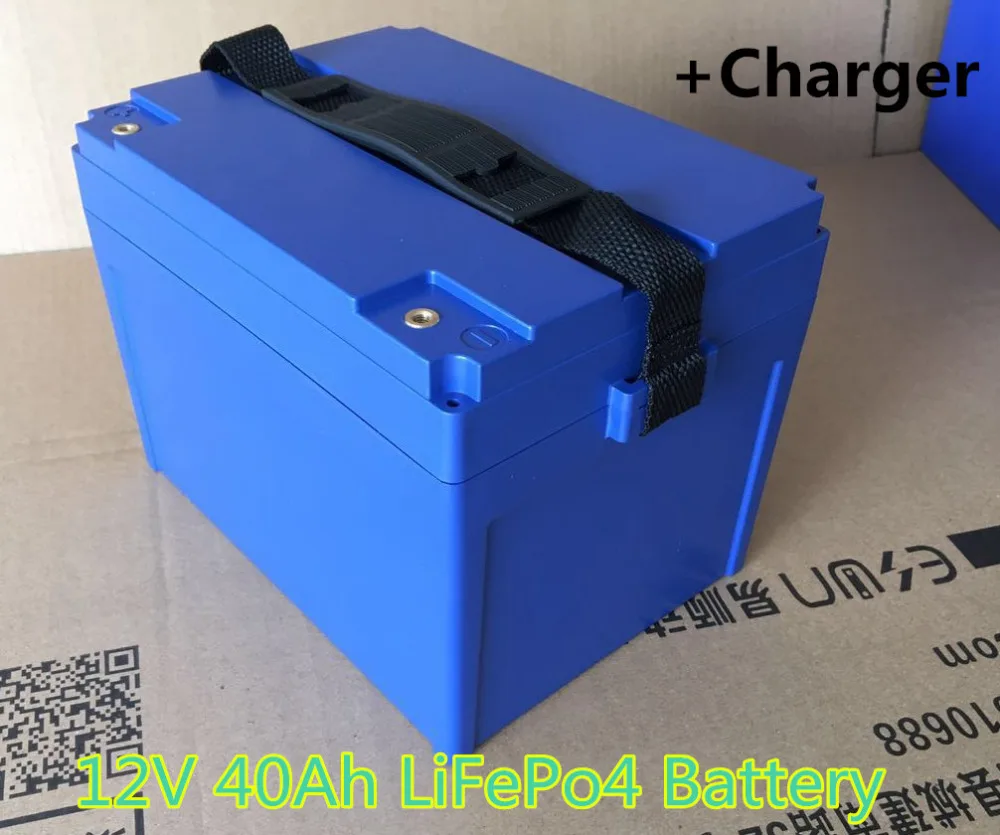 12V 40Ah LiFePO4 аккумулятор для ИБП солнечной батареи дома и Электроинструмент RV