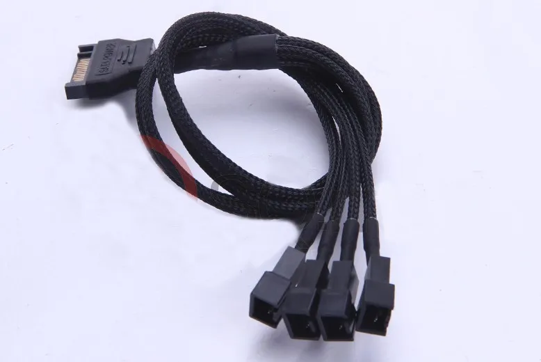 8-Port Computer Cooling Fan SATA Power Supply Socket 8-Port Computer Cooling Fan SATA Power Supply Socket