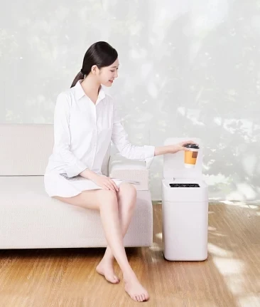 

XIAOMI Townew Smart Trash Can Induction Trash Bedroom Bathroom Automatic Bag Change Induction Opening The Lid