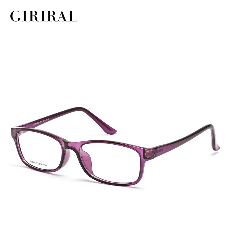 

2018 TR90 women eyeglasses frame transparent fashion clear designer myopia retro optical eyewear frame #2-YX005