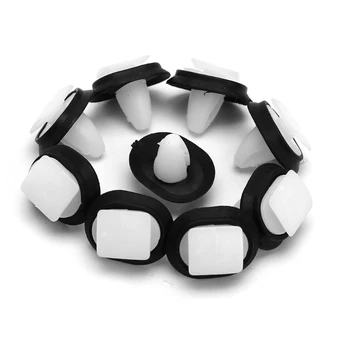 

New 50x Exterior Side Moulding Rub Bumpstrip / Lower Door Trim Clips For Fiat Ducato