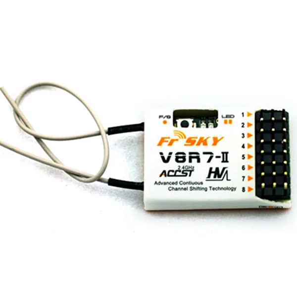 2016 FrSky V8R7-II 2.4G 7CH Receiver for rc transmitter helicopter Drone Quadcopter Parts free shipping | Игрушки и хобби