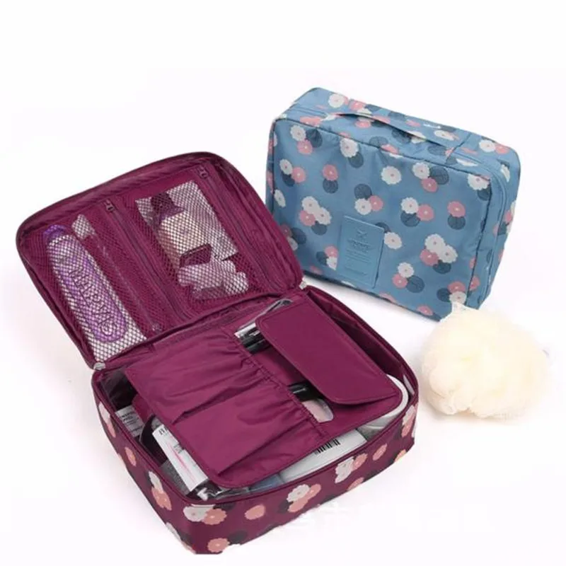 

2019 new arrive Brand Design Portable Travel Cosmetic Makeup Toiletry Case Bag Wash Organizer Storage Pouch Handbag