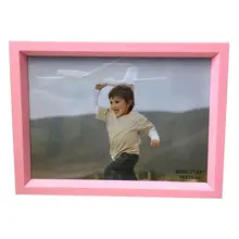 Adeeing творческий простой 7 дюймовый комнатный офис Декор Пластик фоторамка настенные рамки стильные красочные фото маятник