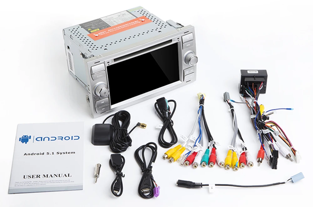 Clearance 7" 2 din android 9.1 Quad cores car dvd player gps for ford focus 2/mondeo/s max/c-max/fusion/fiesta/transit radio head unit 19