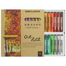 Simbalion художественная живопись 60 цветов Тяжелая Масляная Пастель масляная живопись карандаш для рисования