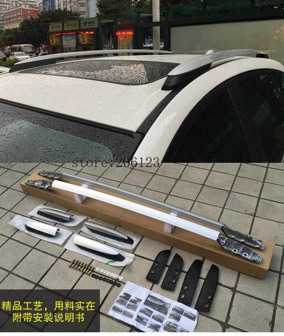 

Roof Rack side Rails luggage carrier bars For Toyota RAV4 2013 2014 2015 2016 2017