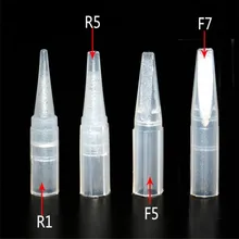 0,5*0,7 см 500 шт. F5 большой Размеры острые наконечники соски Шапки насадка для перманентного макияжа машина иглы для тату-машинок Шапки