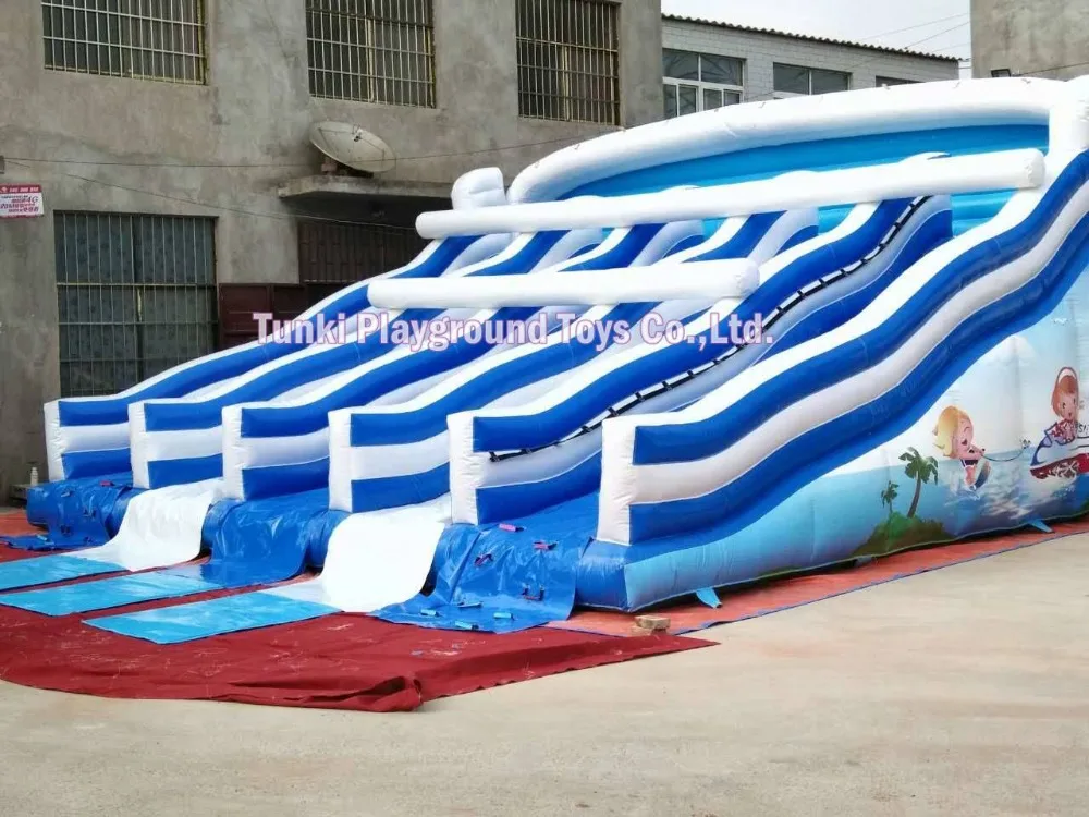 OEM Inflatables toys giant water slide for sale giant inflatable water slide