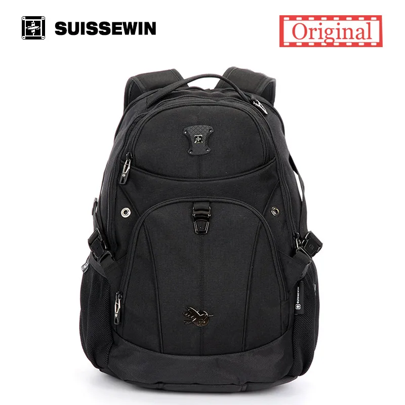 Suissewin Swiss travel laptop Backpack mochilas army backpacks 15.6