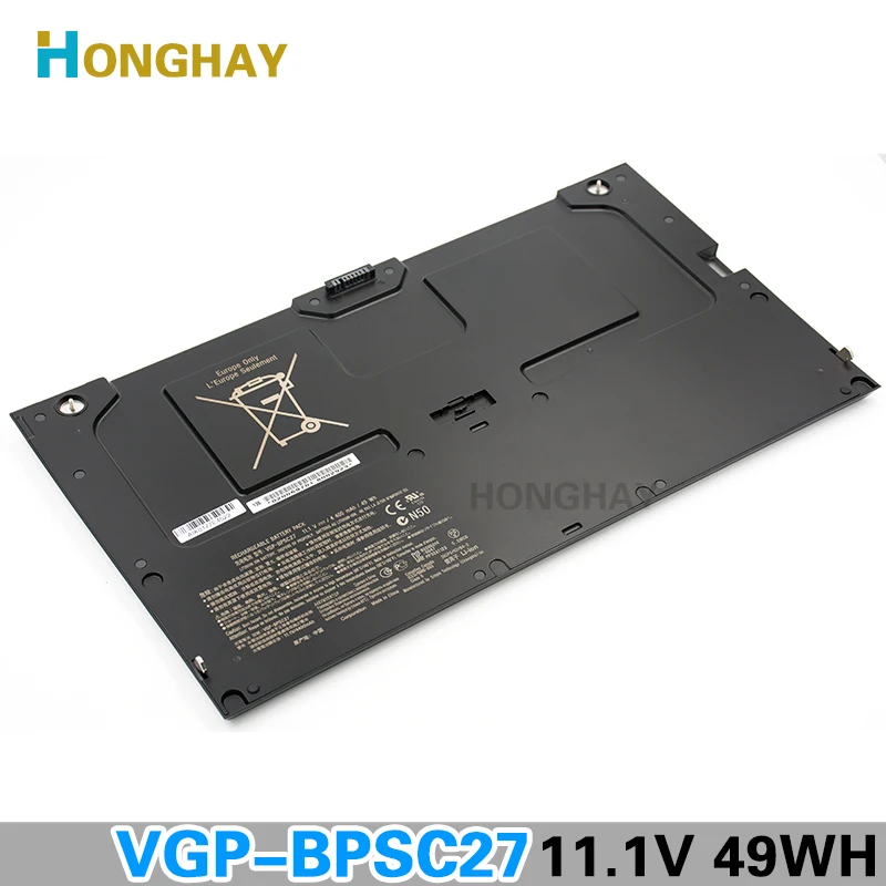 

NEW Original VGP-BPSC27 Laptop Battery For sony BPS27 BPSC27 VPCZ21V9E VPCZ21V9E VPCZ21M9E VPCZ21 VPCZ214GX VPCZ213GX 11.1V 49WH