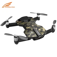 Wingsland S6 Pocket Selfie Drone 4k Camera WiFi FPV With 4K UHD Camera Comprehensive Obstacle Avoidance VS DJI Spark