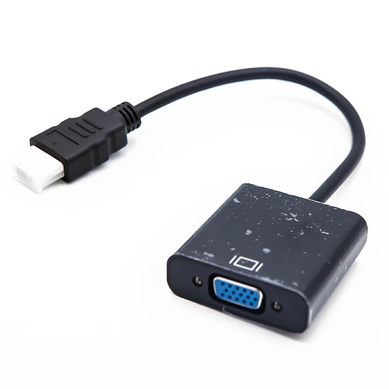 

HDMI to VGA adapter convertor video 1080P Digital to Analog Audio Adapter Male to Female for PC Laptop Tablet Projector