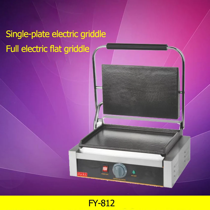 1PC Stainless steel Single plate electric griddle grill