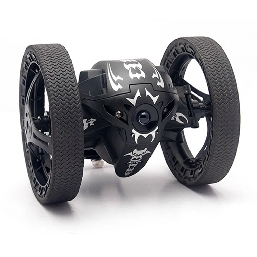 

Toy Night Lights Remote Control Leaping Gifts Bounce Car Shockproof Function RC Truck Children Smart Kids Controlled With LED