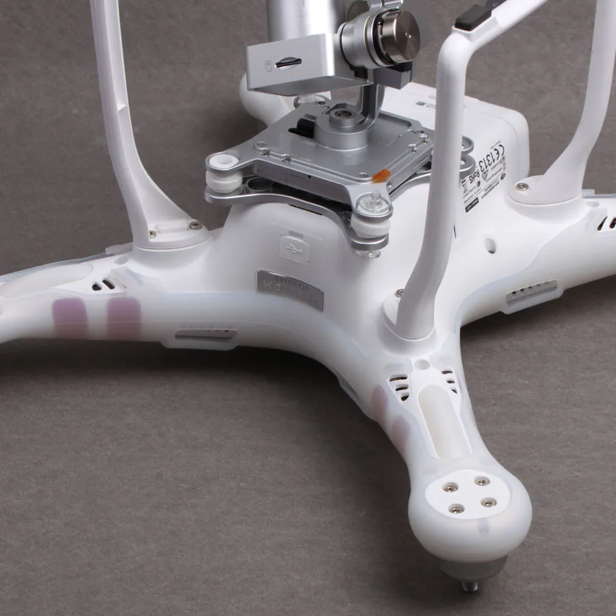 DJI Phantom 3 Standard Advance Professional Body Shell Protective Silicone Cover Red White Blue 3 Colors
