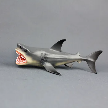 

Great White Shark Simulation Marine Life Shark Marine Animal Model Plastic Child Early Learning Toy Gift