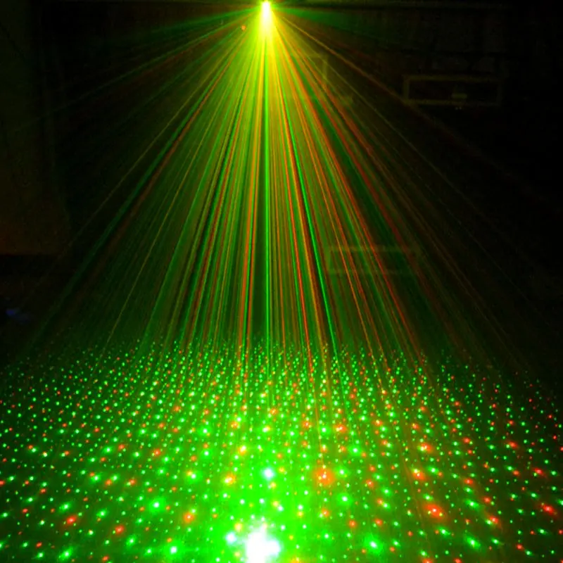 Светодиодный диско-светильник лазерный мини портативный акустический звуковой контроль сценический светильник для бара сценический KTV звездное небо диско ночной лазерный светильник s