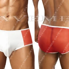 Пещерные люди официальный классический хип красный перспектива* 3072* сексуальное мужское белье T-Back G-String T брюки нижнее белье