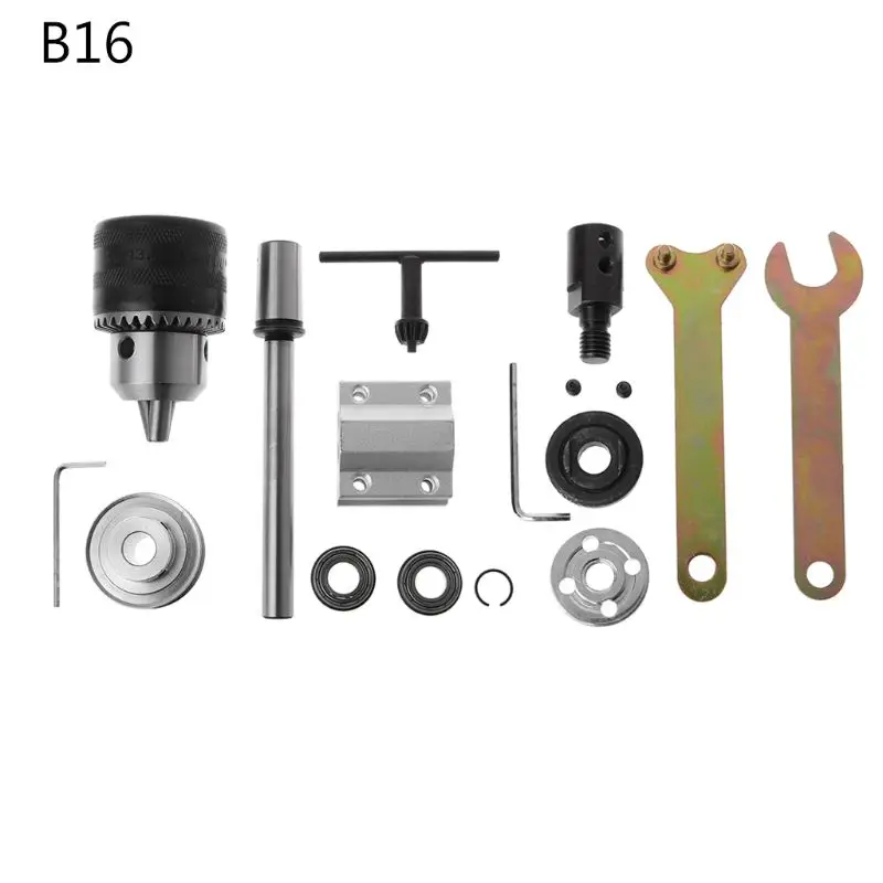  JTO/B10/B12/B16 Electric Drill No Power Spindle Assembly DIY Woodworking Cutting Grinding Small Lat
