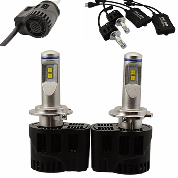 

2x H4 H7 H11 HB3 HB4 D1 D2 D3 LED 110W 6000K 12V/24V 10400LM Car Xenon White Headlight Lamp Kit Bulbs Head Light Fog Lamp Bulb
