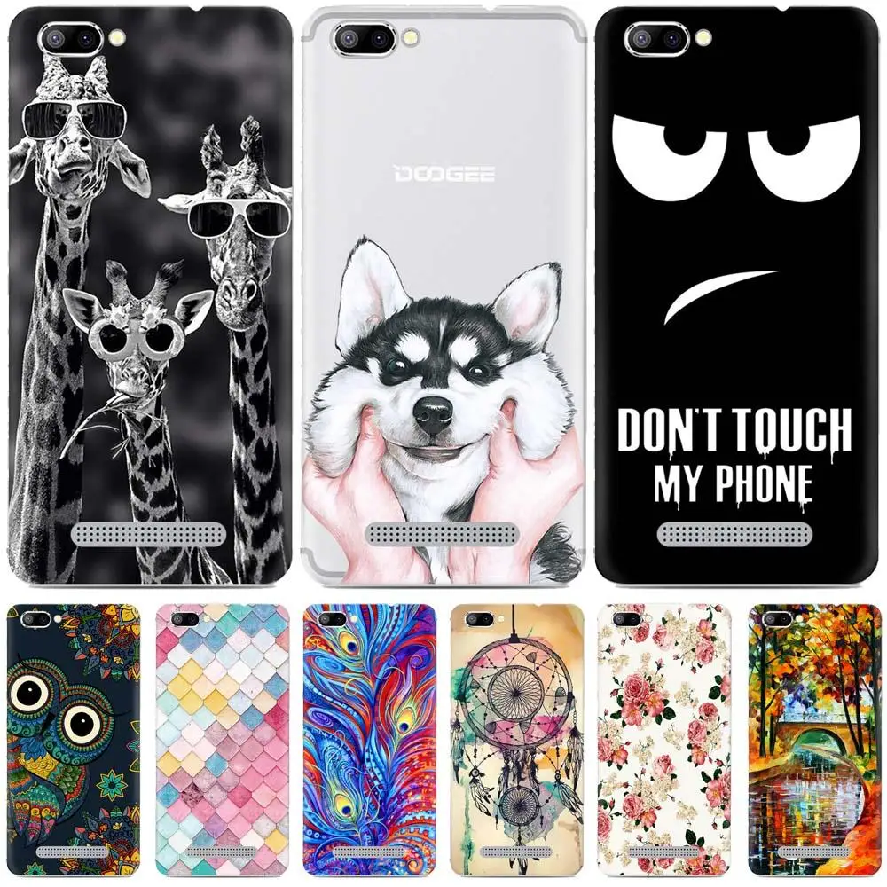 

LuLumi Silicon cover for Doogee X20 case soft TPU cool pattern animal painted case for Doogee X20 cover Doogee X20L phone cases