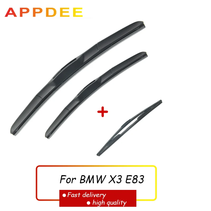 Набор щёток стеклоочистителя APPDEE для BMW X3 E83 2007 2011 22 дюйма 20 дюймов 14