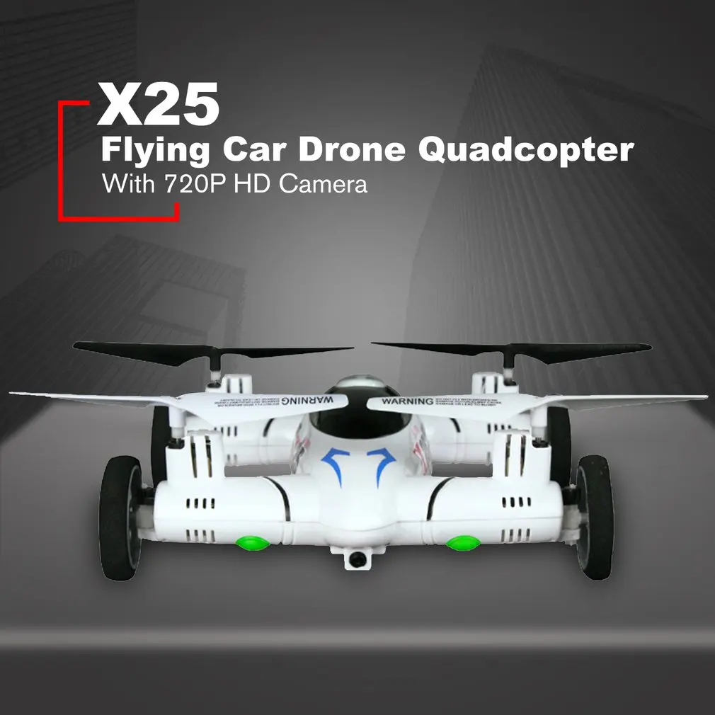 X25 720 P HD камера Смарт RC Летающий Радиоуправляемый автомобиль Квадрокоптер