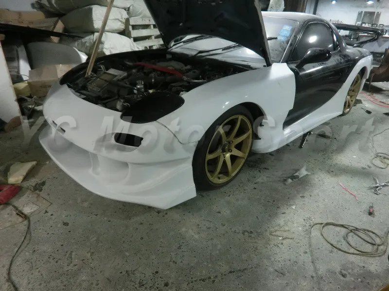 1992-1997 Mazda RX7 FD3S RE-GT Style Body Kit Actual Fitted Pics (29)
