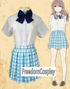 A Silent Voice Koe No Katachi Shoko Nishimiya Shouko Cosplay Costume Costume Costume Chi Chi Costumecosplay Costume Aliexpress