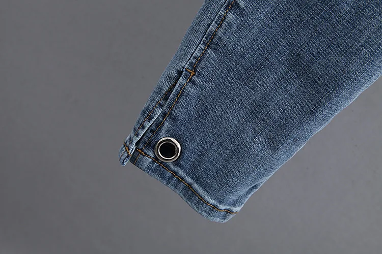 Hollow Out Stretched Casual Jeans Woman Plus Size Slim Skinny Jeans Blue Classic Denim Pencil Pants KKFY1726 Hollow Out Stretched Casual Jeans Woman Plus Size Slim Skinny Jeans Blue Classic Denim Pencil Pants KKFY1726