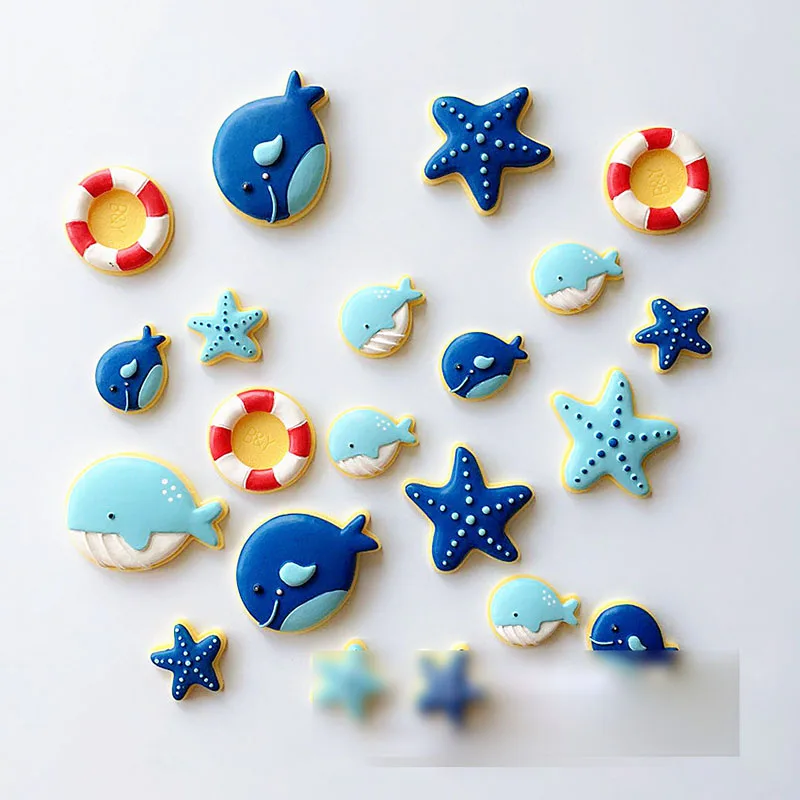 

Creative Magnet Refrigerator Home Decor Imanes Nevera Resin Creative Star Fish Whale Mediterranean Style Marine Souvenir DIY