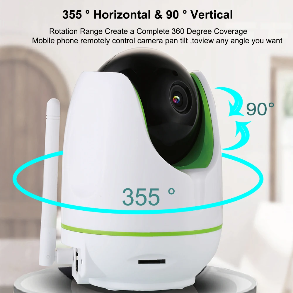 HD 1080 Home Security Wifi IP Camera Two Way Audio Wireless Mini Camera 2.0 MP IR Night Vision CCTV Smart Camera Baby Monitor