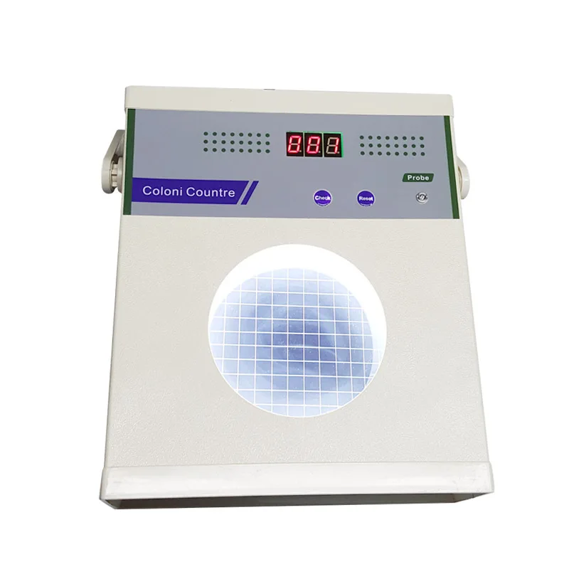 220V Hot Sale Desktop Colony Counter Digital Semi automatic Bacterial