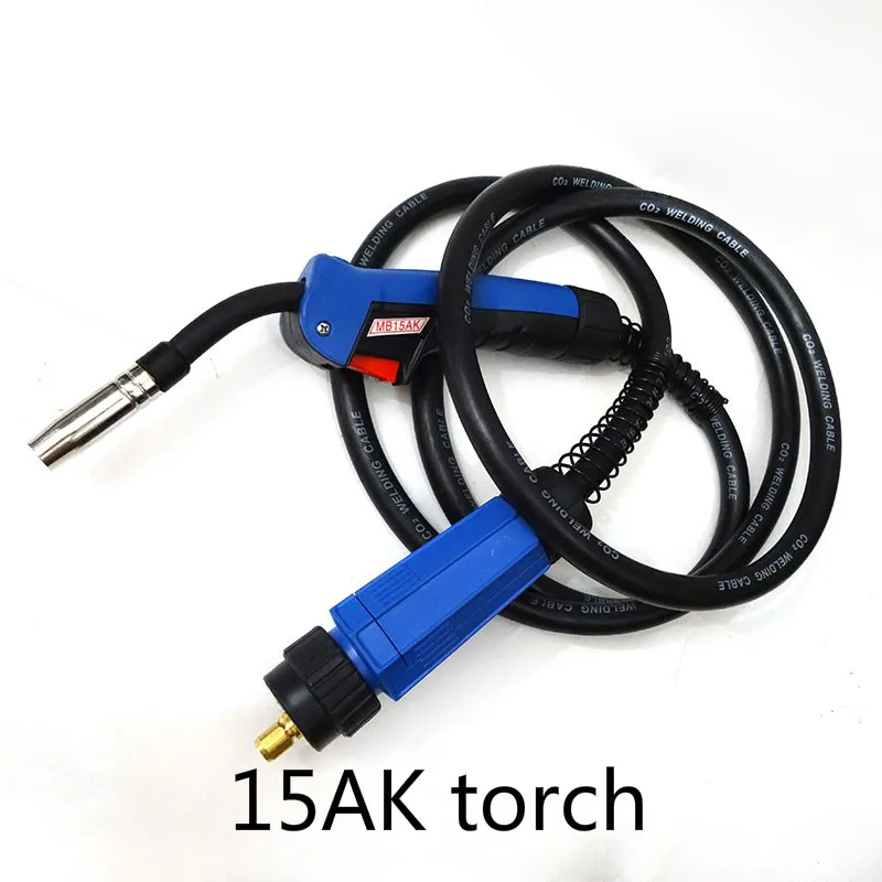 

15AK 200A MIG Torch MAG Welding Gun 3M Air-cooled Euro Connector for MIG MAG Welding Machine