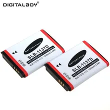 Digital Boy 2pcs SLB-1137D SLB 1137D SLB1137D Battery For Samsung I85 NV11 NV103 NV30 NV40 NV106 I80 L74 I100 NV100